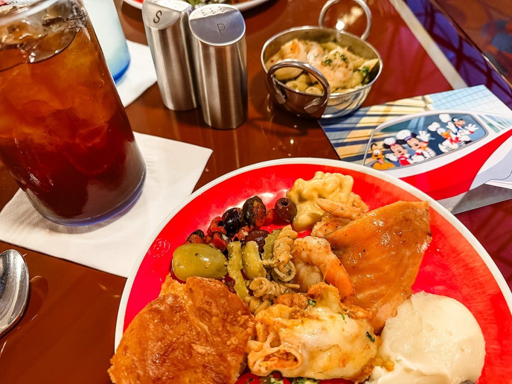Chef Mickey's Dinner Plate