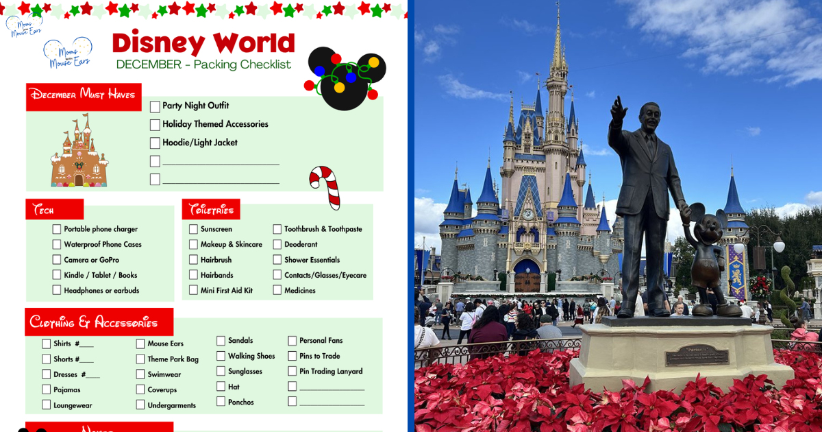 Featured Disney World December Packing List
