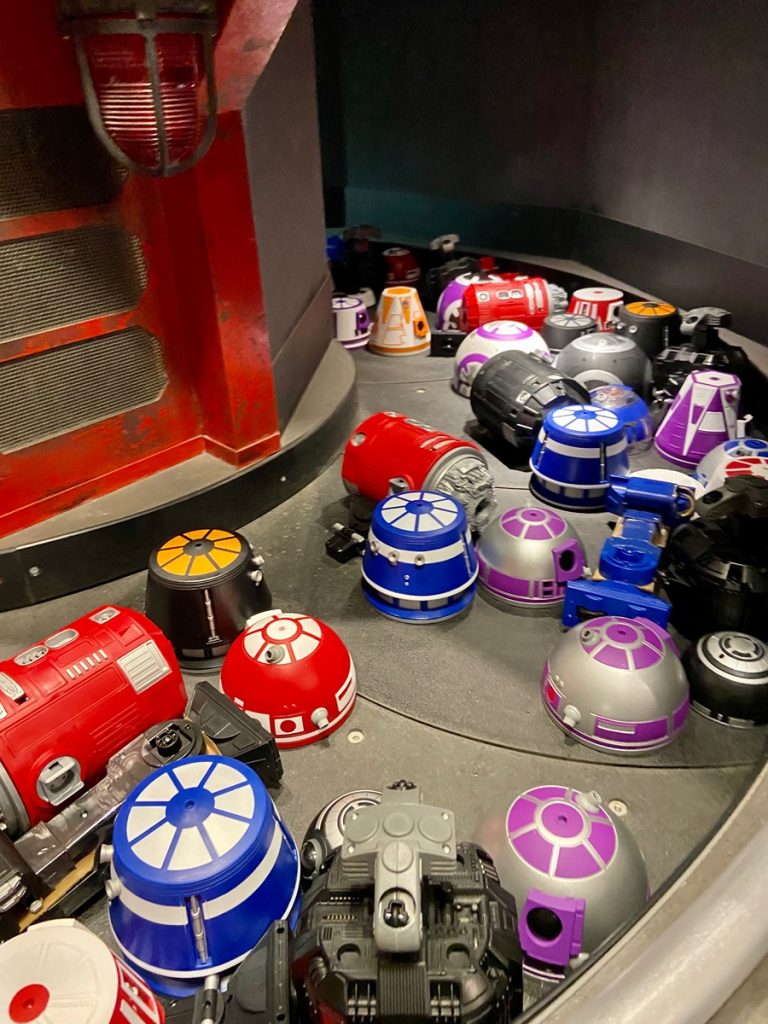 Custom Droid at the Droid Depot in Hollywood Studios
