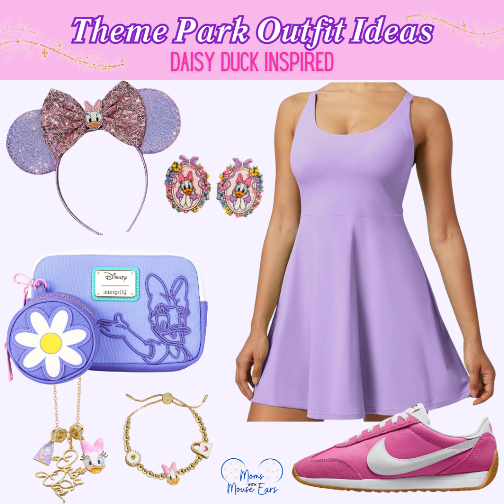 daisy duck lilac dress