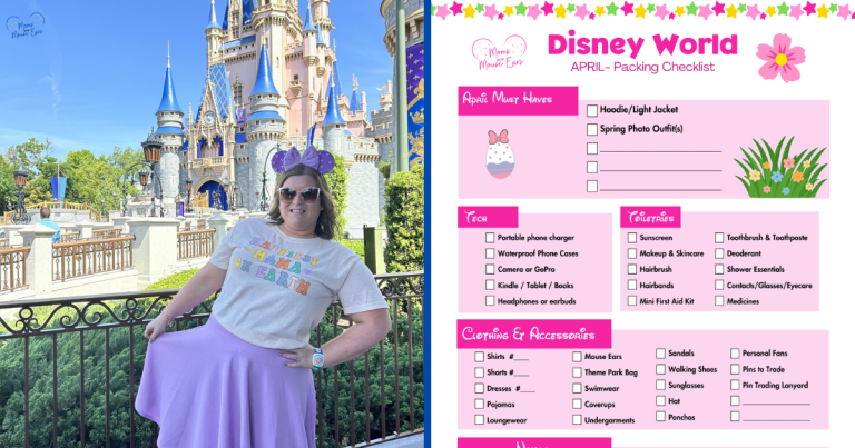 Featured Disney World APRIL Packing Checklist