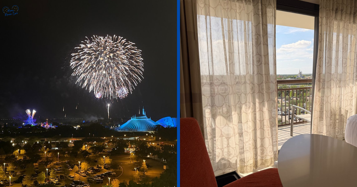 Contemporary Resort Theme Park View Room Review