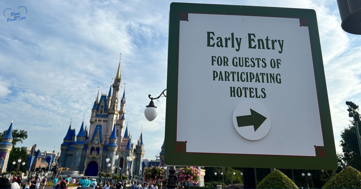 Early Entry for Disney Resort Guests at Walt Disney World